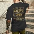 Agosto 1982Intage Maglia 42 Compleanno Anni Uomo Donna T-shirt da uomo con stampa posteriore Regalos para él