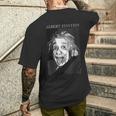 Albert Einstein Logic Quote Front Back T-Shirt mit Rückendruck Geschenke für Ihn