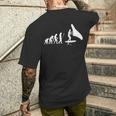 Aliscafo Wingfoil Evolution Foil Wing Wingfoiling Kitesurf T-shirt da uomo con stampa posteriore Regalos para él