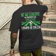 Allenatore Se Mi Cercate Mi Troverete Sul Campo Di Calcio T-shirt da uomo con stampa posteriore Regalos para él