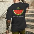 Anguria Collezione Palestina Questa Non È Un'anguria T-shirt da uomo con stampa posteriore Regalos para él
