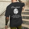 Anton Brückner T-Shirt mit Rückendruck Geschenke für Ihn