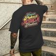 Balkan Jugo Spruch Hocus Pokus Jebiga Modus T-Shirt mit Rückendruck Geschenke für Ihn