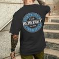 Benedict Ich Bin Dieser Cooler Benedict T-Shirt mit Rückendruck Geschenke für Ihn