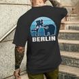 Berlin Eishockey Fan – Eisbären T-Shirt mit Rückendruck Geschenke für Ihn