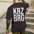 Berlin Kreuzberg Krzbrg T-Shirt mit Rückendruck Geschenke für Ihn