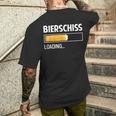 Bierschiss Saufen Bier Malle Joke Saying T-Shirt mit Rückendruck Geschenke für Ihn