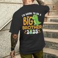 Big Brother 2025 Dinosaur Men's T-shirt Back Print Gifts for Him Big Brother 2025 Dinosaur Men's T-shirt Back Print Gifts for Him