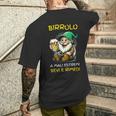 Birrolo Nano Birra A Mali Estremi Bevi E Rimedi T-shirt da uomo con stampa posteriore Regalos para él