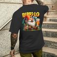 Birrolo Nano Divertente Birra Regalo Simpatico T-shirt da uomo con stampa posteriore Regalos para él