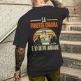 Boscaiolo La Foresta Chiama E Io Devo Andare Taglialegna T-shirt da uomo con stampa posteriore Regalos para él