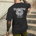 Brandenburg Homeland Patriot S T-Shirt mit Rückendruck Geschenke für Ihn