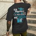 Cadeau Drôle Si Dylan Ne Peut Pas Le Réparer T-shirt imprimé au dos Cadeaux pour lui
