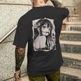 Camisa De Anime Gótica Creepy Horror Anime Manga Japonés Camiseta Hombre Estampado Espalda Regalos para él