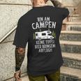 Camping Caravanan Motorhomeintage In Caravan T-Shirt mit Rückendruck Geschenke für Ihn