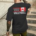 Canada Beacholley Team Flag Giocatore Fan Allenatore Sport T-shirt da uomo con stampa posteriore Regalos para él