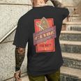 Canoa Kayak Pagaia Sport Acqua Canoa T-shirt da uomo con stampa posteriore Regalos para él