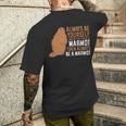 Carino Marmot Essere Sempre Se Se Non Si Può Essere Una Marmotta T-shirt da uomo con stampa posteriore Regalos para él