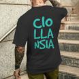 Cio-Lla-Nsia Divertente Scritta Ironica T-shirt da uomo con stampa posteriore Regalos para él