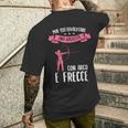 Citazione Di Tiro Con L'arco Divertente Per Un Arciere Donna T-shirt da uomo con stampa posteriore Regalos para él