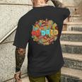 Ciudad De Madrid España Para Recordatorio Y Orgullo Camiseta Hombre Estampado Espalda Regalos para él
