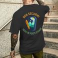 Climber Arrampicata Scalatore Alpinista Montagna O Boulder T-shirt da uomo con stampa posteriore Regalos para él