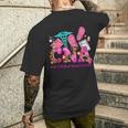 Cna Pink Ribbon Breast Cancer Awareness Warrior Survivor Men's T-shirt Back Print Gifts for Him