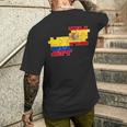 Colombia España Bandera Española Colombiana Camiseta Hombre Estampado Espalda Regalos para él