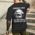 Communism Memes Socialism Marxism Karl Marx T-Shirt mit Rückendruck Geschenke für Ihn