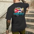 Cuba Oldtimer Havana Cigar Cuba Libre Caribbean Souvenir T-Shirt mit Rückendruck Geschenke für Ihn