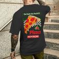 Da Hast Du Pech Pizza Peperoni T-Shirt mit Rückendruck Geschenke für Ihn