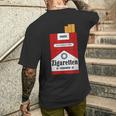 Deutsche Memes Football Meme Walter Football Cigarettes T-Shirt mit Rückendruck Geschenke für Ihn