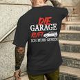 Die Garage Ruft Mechanik Kfz Humour Mechanic T-Shirt mit Rückendruck Geschenke für Ihn