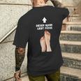 Dieser Mann Liebt Füße Fußfetisch Für Mann T-Shirt mit Rückendruck Geschenke für Ihn