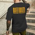 Diffidati Sempre Presenti Ultras Liberi T-shirt da uomo con stampa posteriore Regalos para él