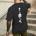 Disegni Divertenti Divertenti Intolleranti Al Lattosio T-shirt da uomo con stampa posteriore Regalos para él