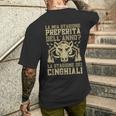 Divertente Cacciatore La Stagione Dei Cinghiali Caccia T-shirt da uomo con stampa posteriore Regalos para él
