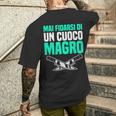 Divertente Cuoco Chef Cucinare Regalo T-shirt da uomo con stampa posteriore Regalos para él