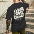 Divertente E Infantile Costume Rutto Per Uomo E Donna T-shirt da uomo con stampa posteriore Regalos para él
