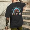 Donna Cordialità Asl Insegnante Interprete Essere Amichevole Con Collo A T-shirt da uomo con stampa posteriore Regalos para él