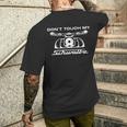 Dont Touch My Schwalbe Suhl Simme Two-Stroke Motor 2 Stroke Love T-Shirt mit Rückendruck Geschenke für Ihn