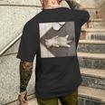 Eepy Cat Meme Eepy Cat Detto T-shirt da uomo con stampa posteriore Regalos para él