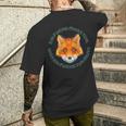 Ein Fuchs Muss Tun Was Ein Fuchs Tun Muss T-Shirt mit Rückendruck Geschenke für Ihn