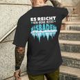 Eisbaden Es Reichh Ich Geh Jetzt Eisbaden T-Shirt mit Rückendruck Geschenke für Ihn