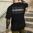 Elversberg Fan Sensation 2324 T-Shirt mit Rückendruck Geschenke für Ihn