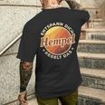 Entspann Dich Hempel Regelt Das T-Shirt mit Rückendruck Geschenke für Ihn