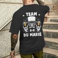 Evg Bière Humour Team Futur Marié Enterrementie De Garçon T-shirt imprimé au dos Cadeaux pour lui
