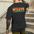 Evoluzione Del Programmatore Del Computer Di Evoluzione Dell'uomo Ingegnere T-shirt da uomo con stampa posteriore Regalos para él