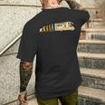 Evoluzione Rv Campeggio Camper T-shirt da uomo con stampa posteriore Regalos para él