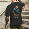 Fat Jaguar T-Shirt mit Rückendruck Geschenke für Ihn